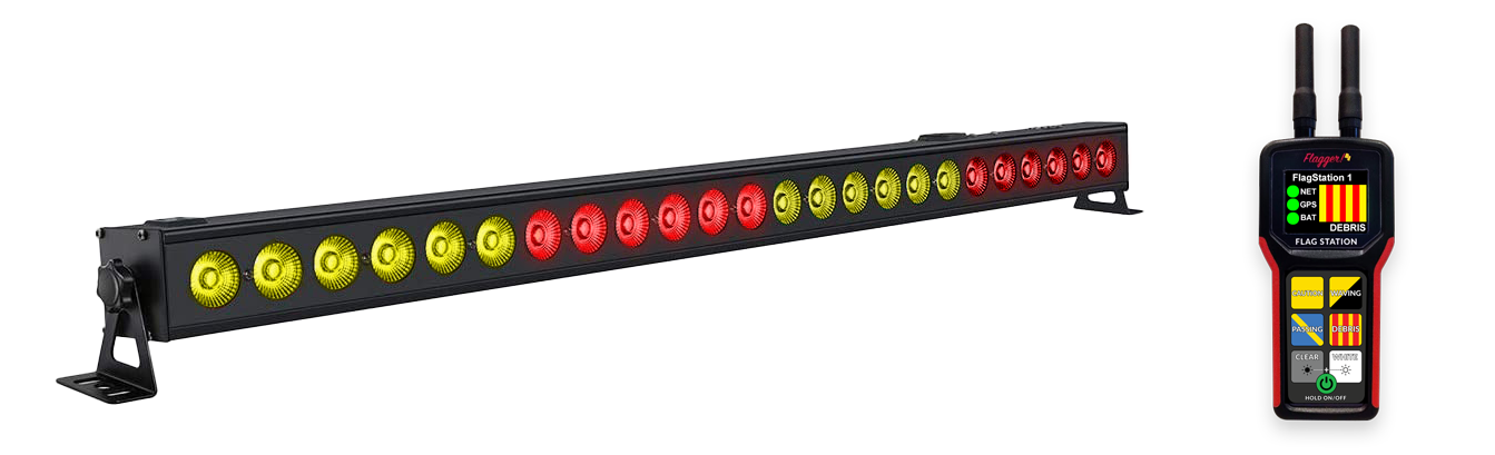 Flagger Corner Lights